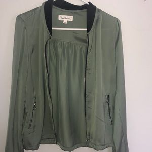 Army Green Light Spring Jacket